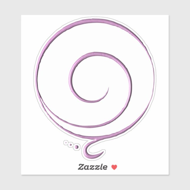 Pegatina Pink Gratitude  (Hoja)