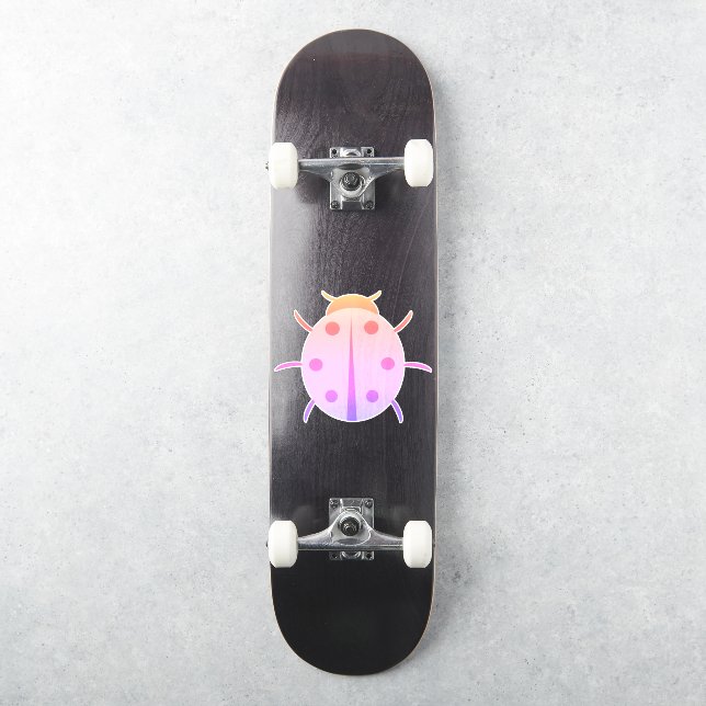 Pegatina Pink Ladybug (Monopatín)
