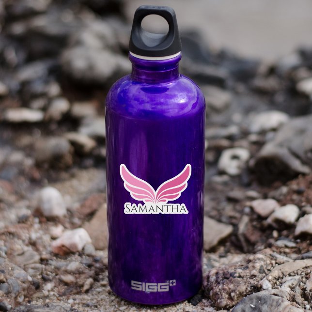 Pegatina Pink wings cute girly Aviation  (Subido por el creador)