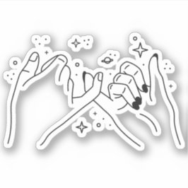 Pegatina Pinky Promise