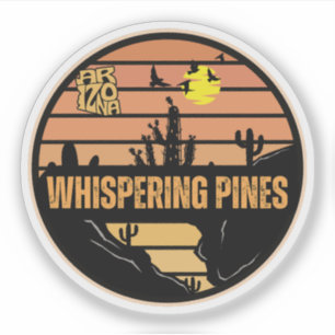 Pegatina Pinos Susurrantes, Arizona