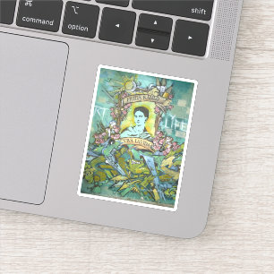 Pegatina Pintada de Frida Kahlo