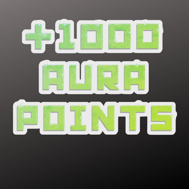 Pegatina Pintado a mano + 1000 puntos de Aura  (Subido por el creador)