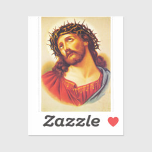 Pegatina Pintura de arte de la cosecha de Cristo Jesús