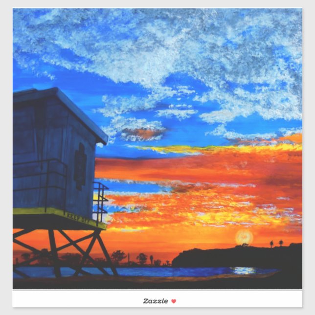 Pegatina Pintura encargada de Shane (Hoja)