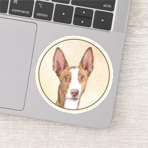 Pegatina Pintura enredadera ibicenca - Arte de perro origin