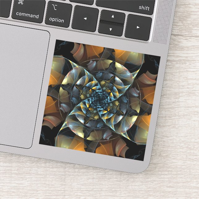 Pegatina PinWheeler Abstract Art (Detalle)