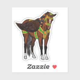 Pegatina Pippael Halt at X Bay Carousel Pegasus Vinyl