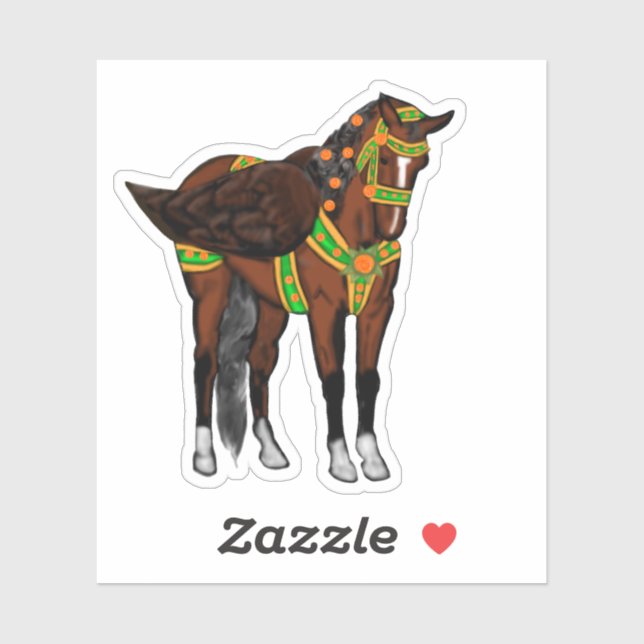 Pegatina Pippael Halt at X Bay Carousel Pegasus Vinyl  (Hoja)