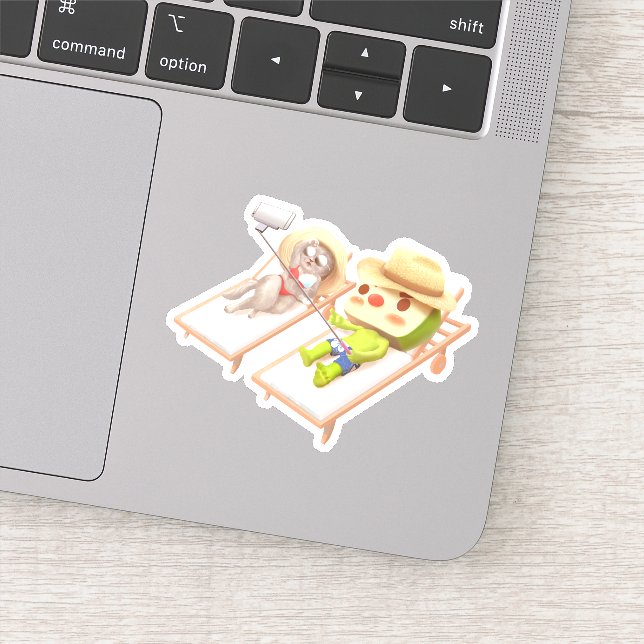 Pegatina Piscina (Detalle)