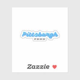 Pegatina Pittsburgh Pennsylvania