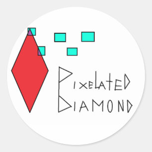 pegatina pixelado