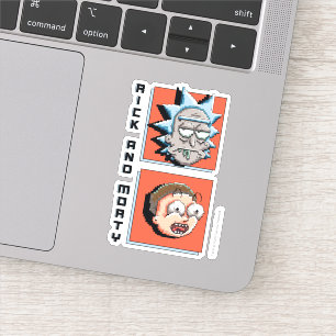 Pegatina Pixelverse Rick y Morty Panel Graphic