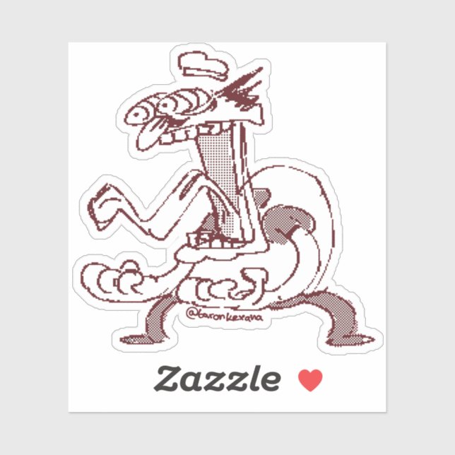 Pegatina Pizza Tower Peppino Spaghetti (Hoja)