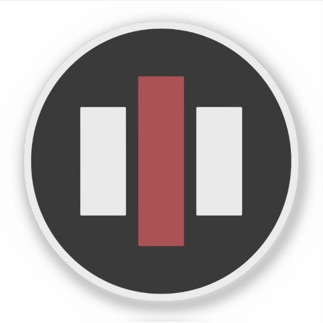 Pegatina PJP Logo - Pierce Jackson Productions Merch (Anverso)