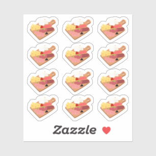 Pegatina Placa de queso de charcutería Bujo Planner