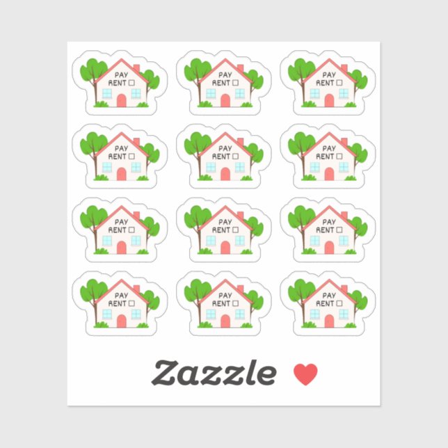 Pegatina Planificador Bujo de seguimiento financiero del pr (Hoja)