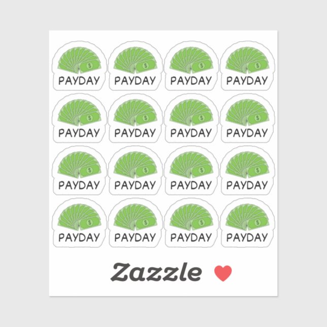 Pegatina Planificador de Bujo de Rastreador de Presupuestos (Hoja)