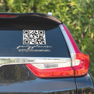 Pegatina Planificador de fiestas QR Code para cualquier neg