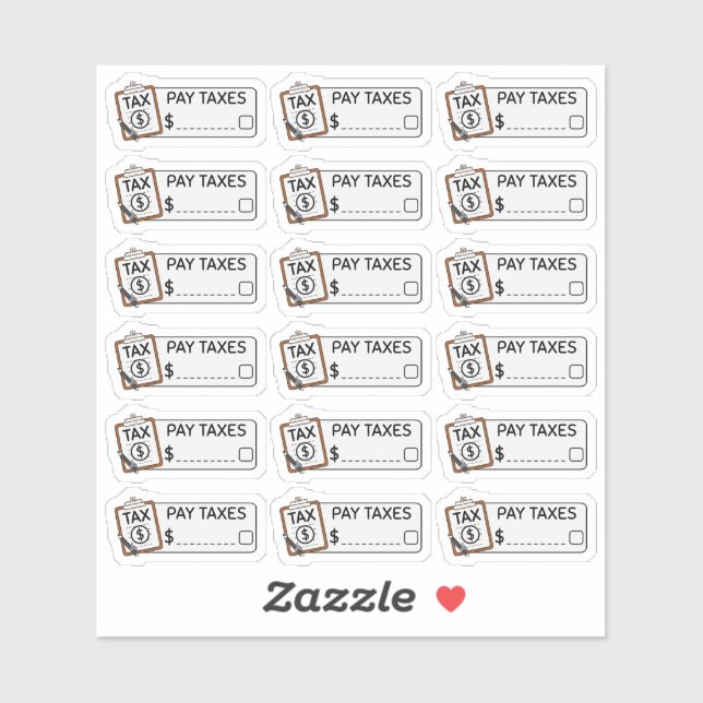 Pegatina Planificador de recordatorio de fecha de vencimien (Hoja)