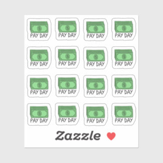 Pegatina Planificador de seguimiento financiero del planifi