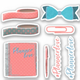 Pegatina Planner love volumen 2, set de stickers