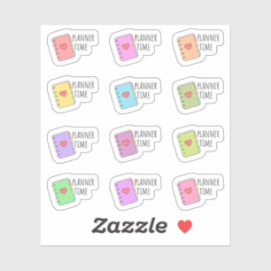 Pegatina Planner Time Reminder Stationary Notebook Planner