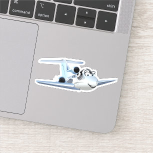 Pegatina plano personalizado