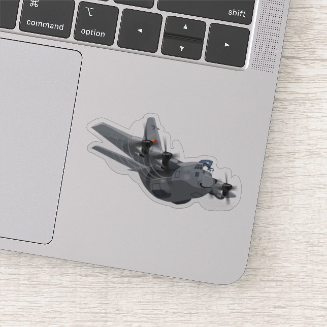 Pegatina plano personalizado (Detalle)