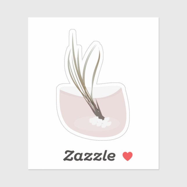 Pegatina Plantas de aire botánico Terárium Tillandsia (Hoja)