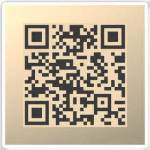 Pegatina Plantilla de código QR editable instantáneamente