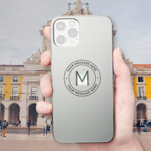 Pegatina Plantilla de texto de personalizable   Transparent