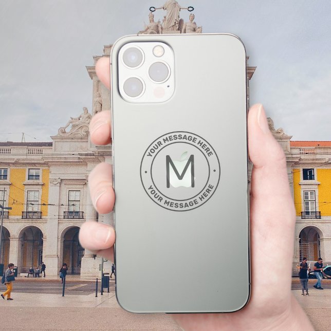 Pegatina Plantilla de texto de personalizable | Transparent (Subido por el creador)