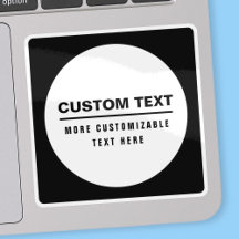 Plantilla de texto personalizable simple y negrita