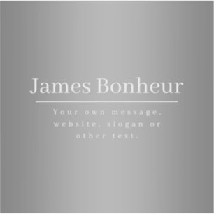 Pegatina Plantilla promocional editable para negocios, etc.