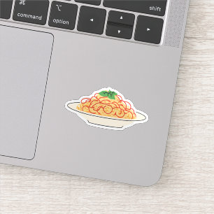 Pegatina Plate de Spaghetti