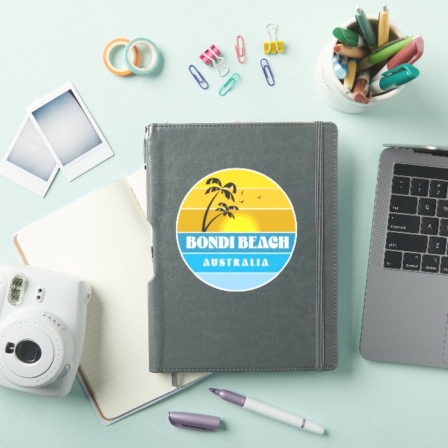 Pegatina Playa Bondi Australia (Funda para iPad)