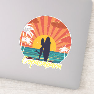 Pegatina Playa de Copacabana