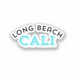 Pegatina Playa Larga California