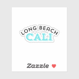 Pegatina Playa Larga California