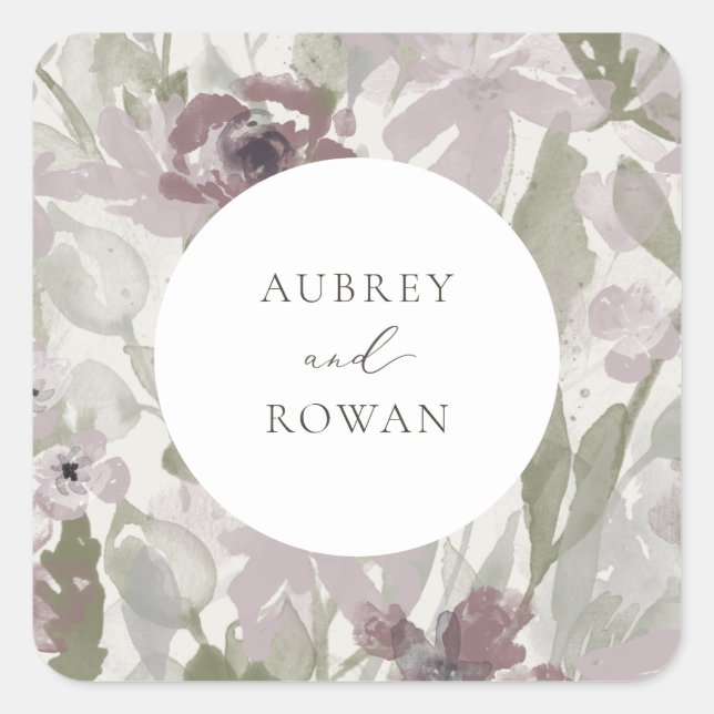 Pegatina Plaza de Flourish en Jardín (Anverso)