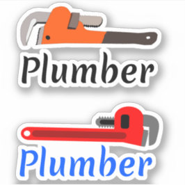 Pegatina Plumín de llave de tubería