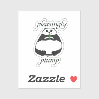 Pegatina Plump Panda
