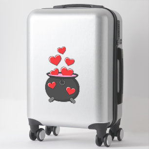 Pegatina Poción de amor de corazón