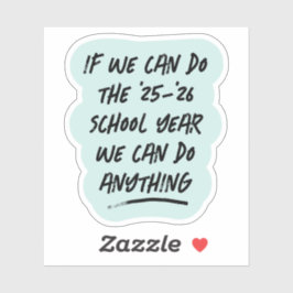 Pegatina Podemos hacer cualquier lindo año inspirador