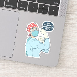 Pegatina Podemos Pasar Por Este Rossie La Enfermera