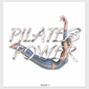 Pegatina Poder de Pilates TOP