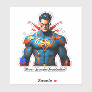 Pegatina "Poderoso Creador de Caracteres"