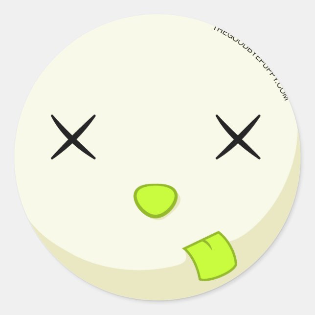 Pegatina Poe Face (Anverso)