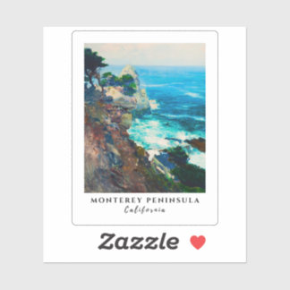 Pegatina Point Lobos Monterey Peninsula